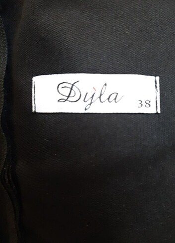 38 Beden siyah Renk Abiye