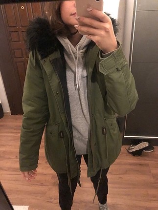 Zara yesil kaban