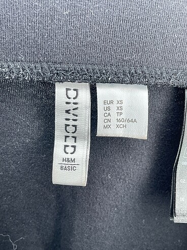 xs Beden siyah Renk H&M Mini Etek %70 İndirimli.