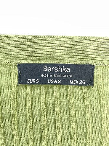 s Beden yeşil Renk Bershka Kısa Elbise %70 İndirimli.