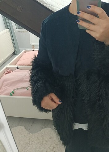 Kürklü ceket yurtdısından geldi