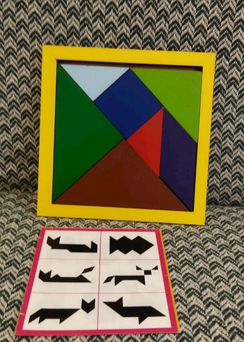 Play-Doh Montessori Tangram Eğitici Oyuncak