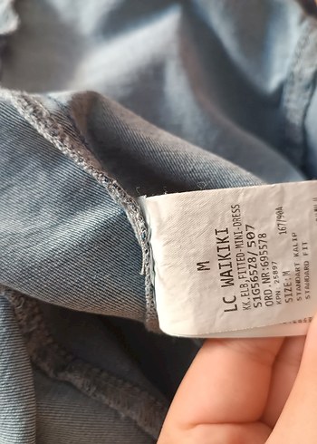 m Beden Denım elbise