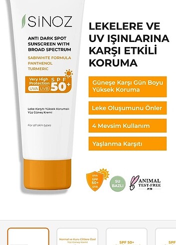 Diğer Sinoz güneş kremi