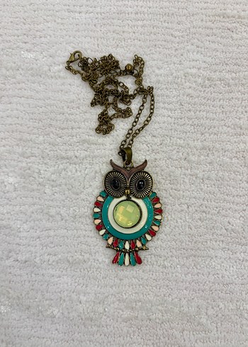 Baykuş kolye - Görsel 2