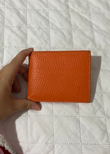 Diğer Canli Turuncu Minimalist Cuzdan