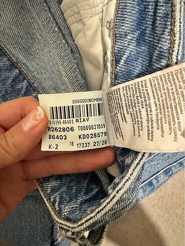 27 Beden Mavi Jean