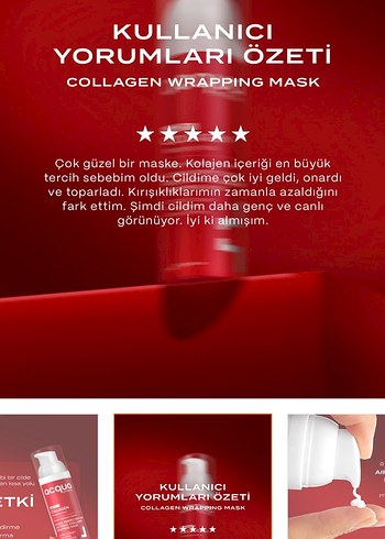 Beden Renk Acqua perfection marka soyulabilen kolajen maske
