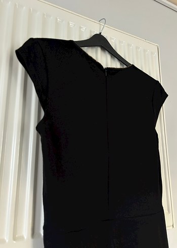 Siyah gold işlemeli m beden elbise - Görsel 7