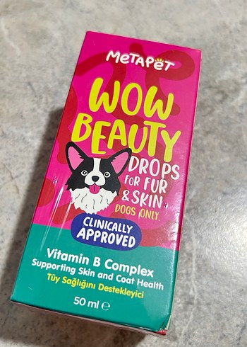 Metapet köpeklere Tüy sağlığını destekleyici b vita minli damla - Görsel 3