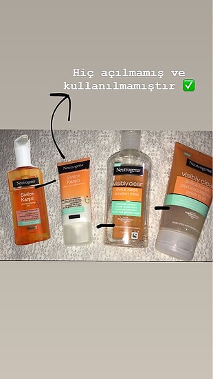 NEUTROGENA SİVİLCE KARŞITI SERİ ??