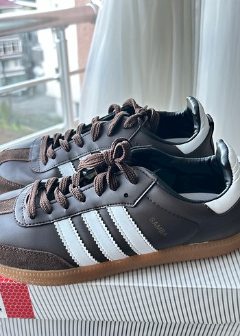 Adidas Kadın Kahverengi Süet Spor Ayakkabı - Görsel 6