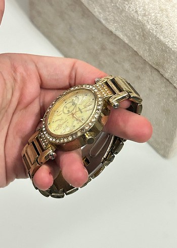 Altın Renkli 2 tane Kadın Saati - Görsel 11