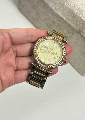 Altın Renkli 2 tane Kadın Saati - Görsel 10