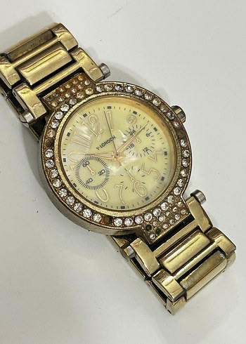 Altın Renkli 2 tane Kadın Saati - Görsel 3