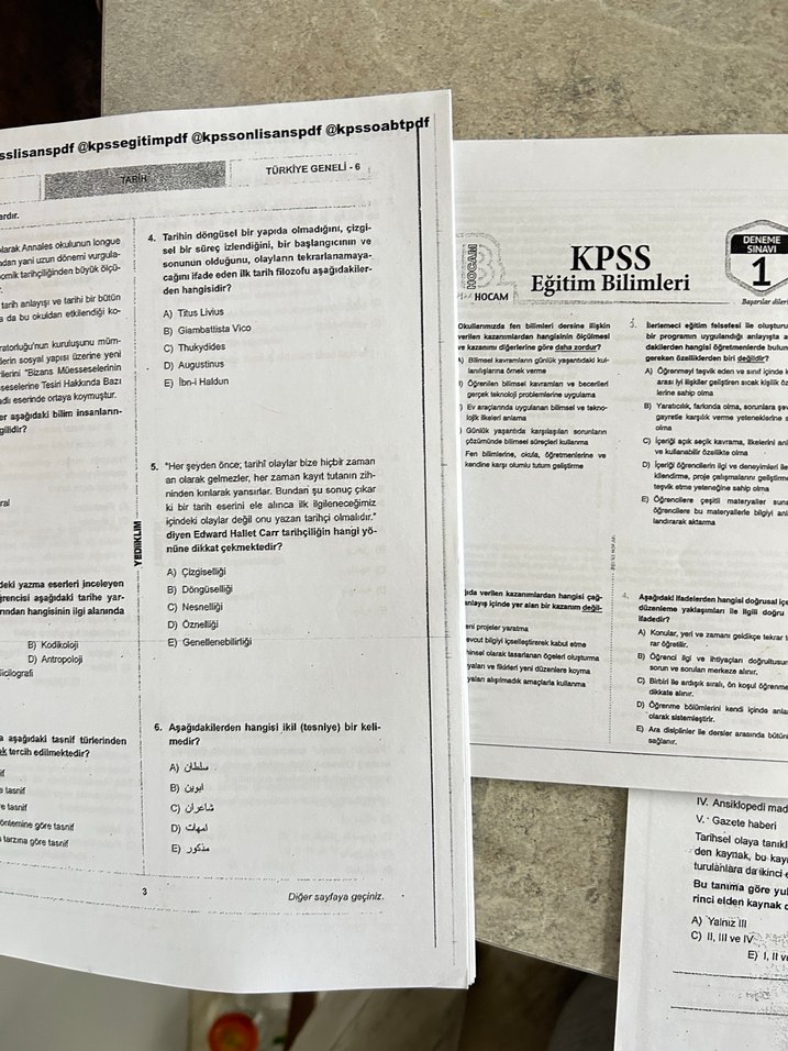 Kpss öabt deneme sınavları + ags - Görsel 2