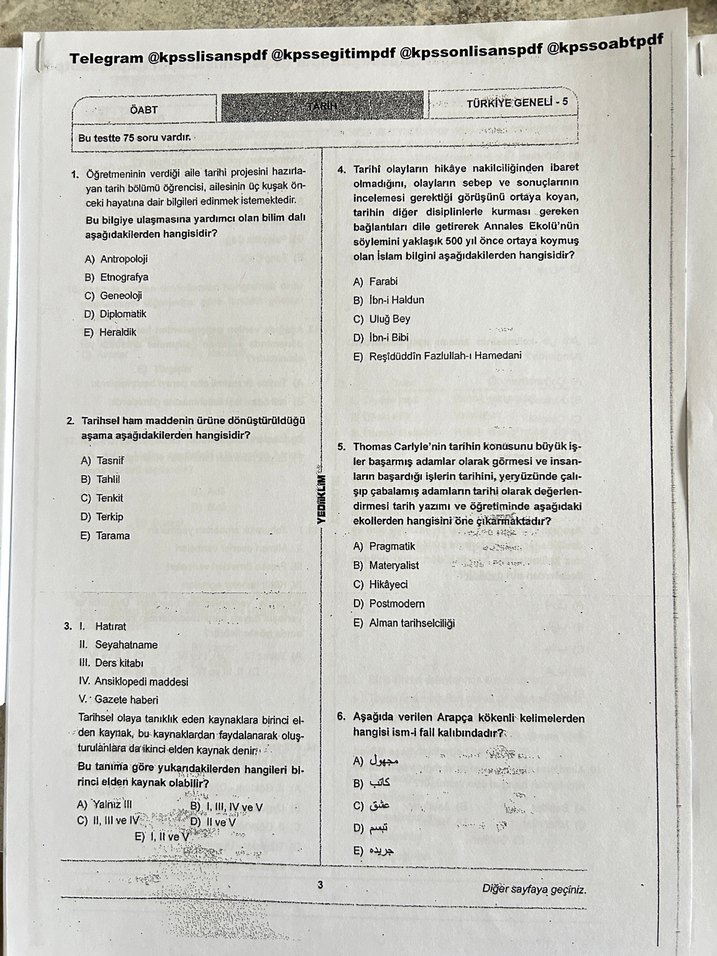 Kpss öabt deneme sınavları + ags - Görsel 4