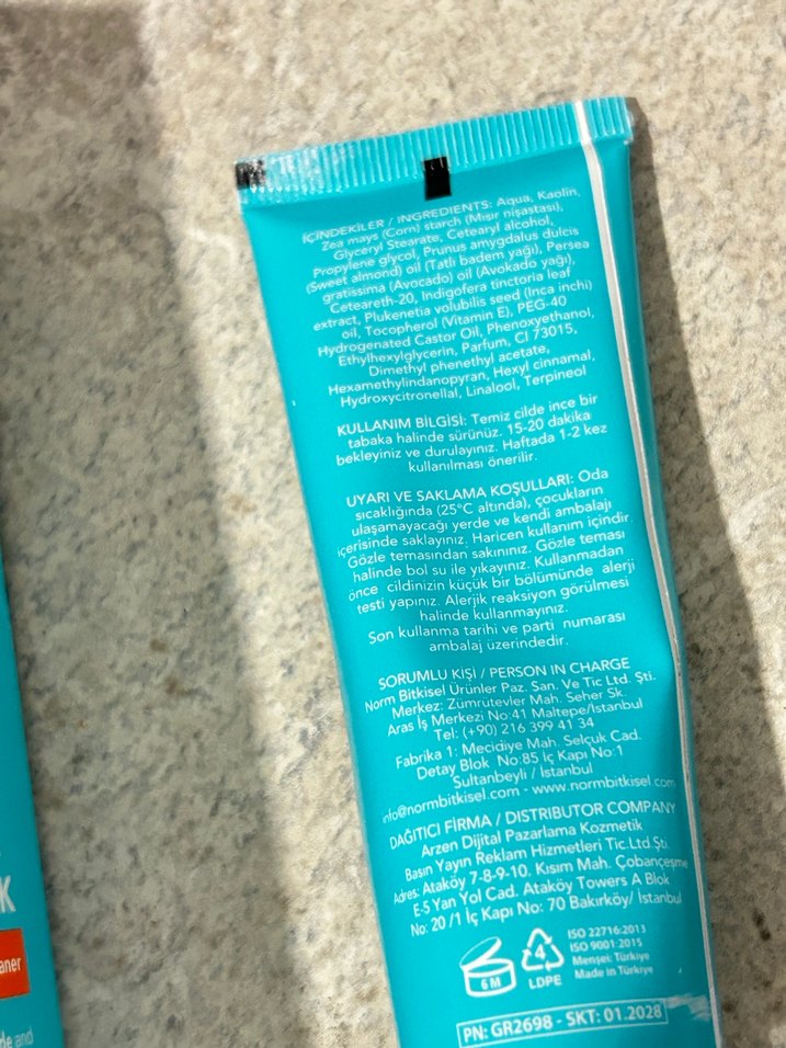 Greentech Q9 Derin Mavi Kil Maskesi - Görsel 5