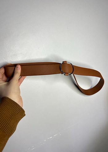 Atmosphere kahverengi Kadın Deri Kemer Tokalı - Görsel 7