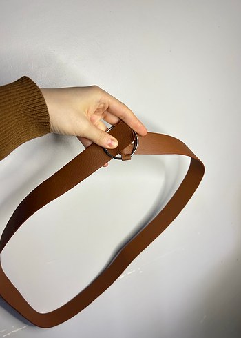 Atmosphere kahverengi Kadın Deri Kemer Tokalı - Görsel 13