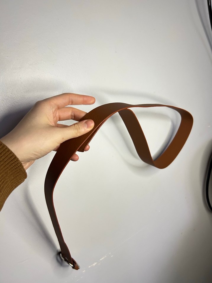 Atmosphere kahverengi Kadın Deri Kemer Tokalı - Görsel 3