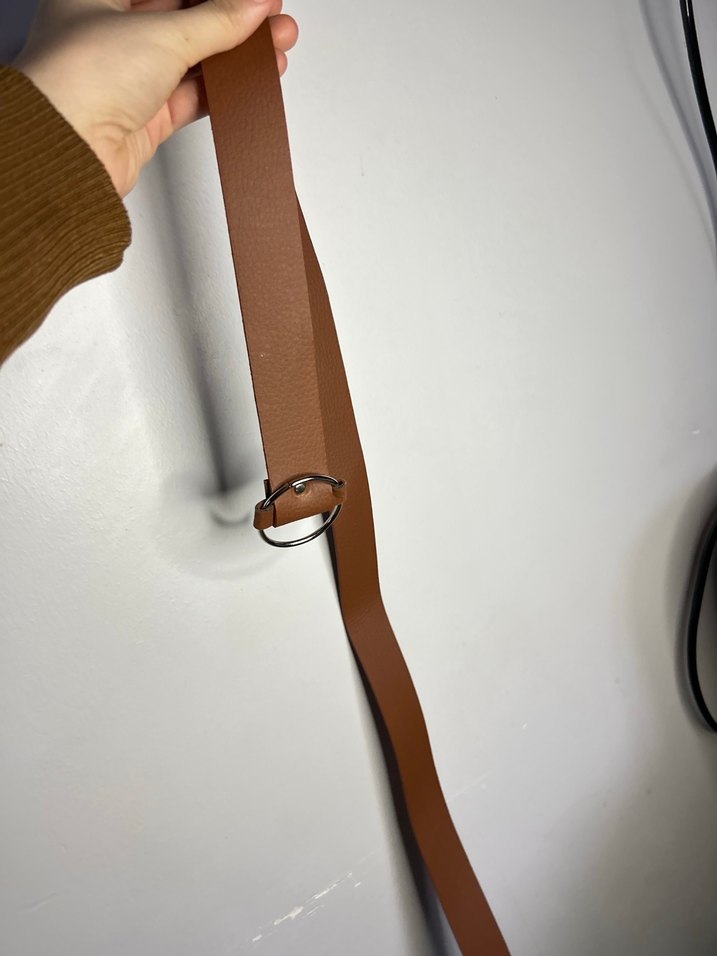 Atmosphere kahverengi Kadın Deri Kemer Tokalı - Görsel 2