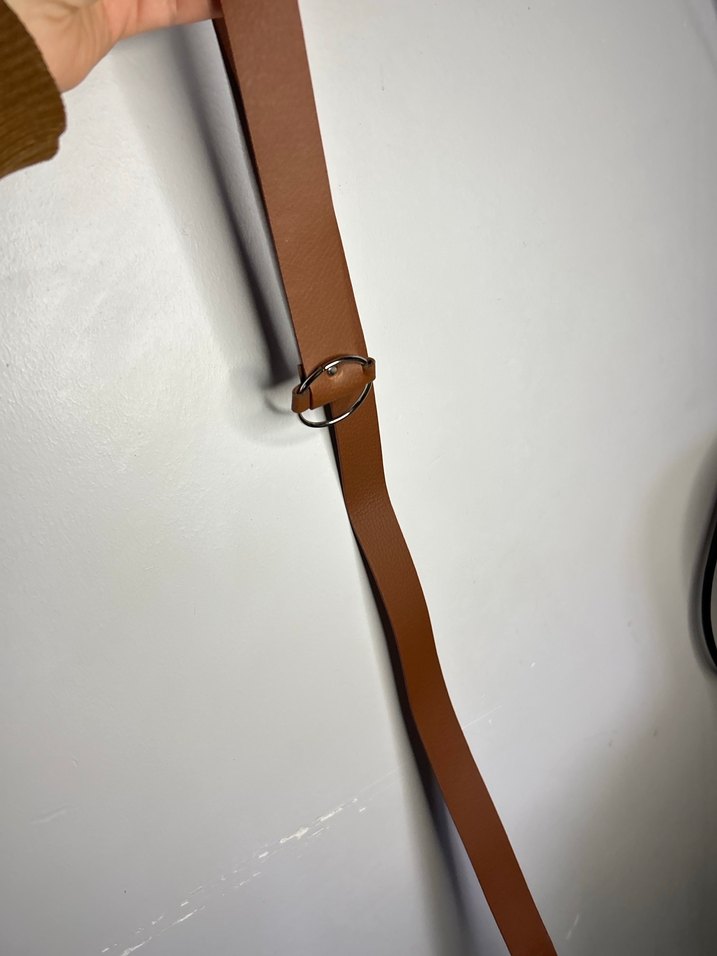 Atmosphere kahverengi Kadın Deri Kemer Tokalı - Görsel 4