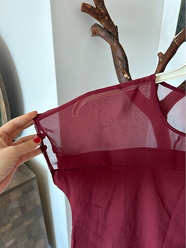 m Beden bordo Renk Koton M beden sıfır bordo bluz
