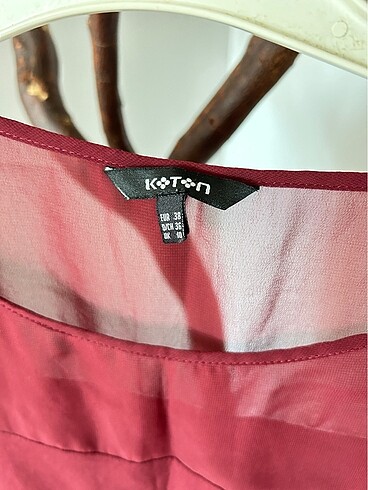 Koton Koton M beden sıfır bordo bluz