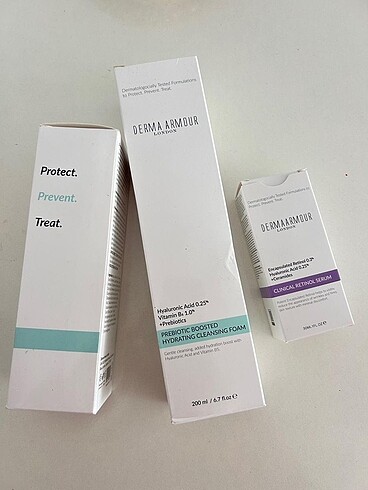 Derma Armour leke bakım seti
