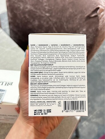 Diğer Ph Lab retinage anti age serum