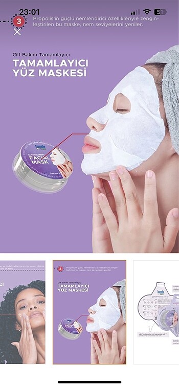 Handy Towel besleyici yüz bakım seti - Görsel 10