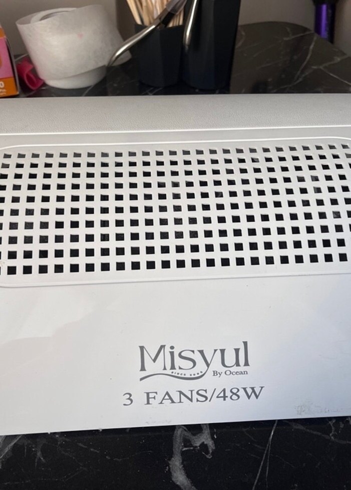 Beyaz Protez Tırnak Toz Toplama Cihazı - Görsel 2