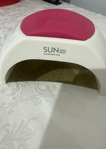 Çıkarılabilir Silikon Pedli Pembe Tırnak Lambası - Görsel 2