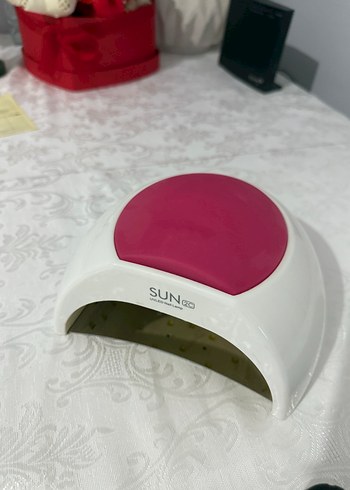 Çıkarılabilir Silikon Pedli Pembe Tırnak Lambası - Görsel 4