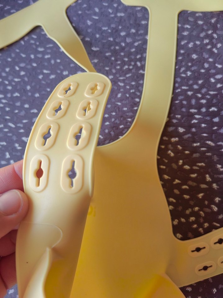 Oioi Pastel Sarı Bebek Mama Önlüğü - Görsel 3