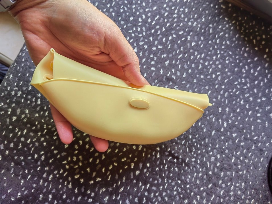 Oioi Pastel Sarı Bebek Mama Önlüğü - Görsel 5