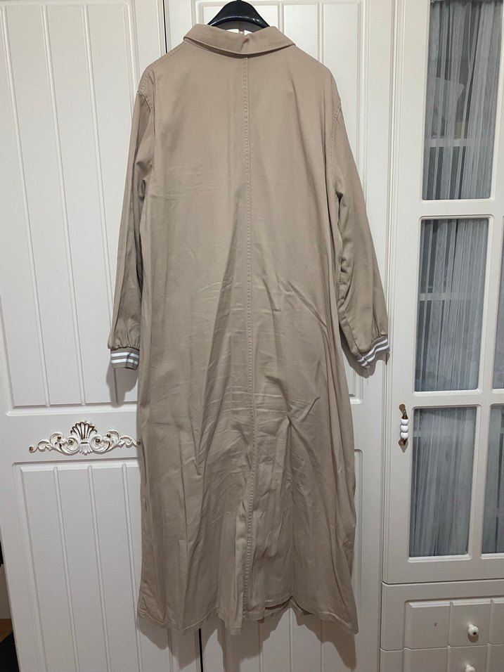 Organic time bej kot kap - Görsel 3