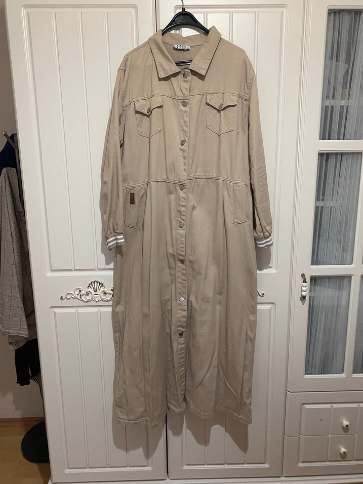 Organic time bej kot kap - Görsel 2