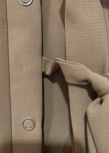 Krep kumaş tunik elbise - Görsel 6