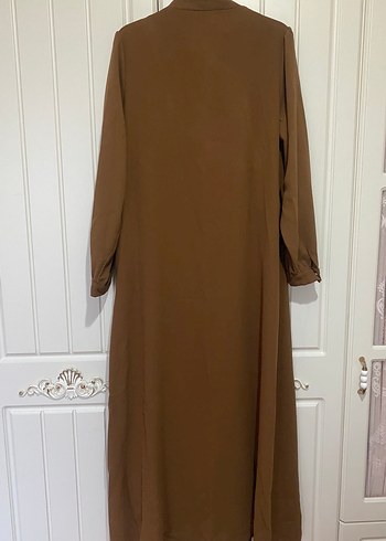 Krep kumaş tunik elbise - Görsel 2