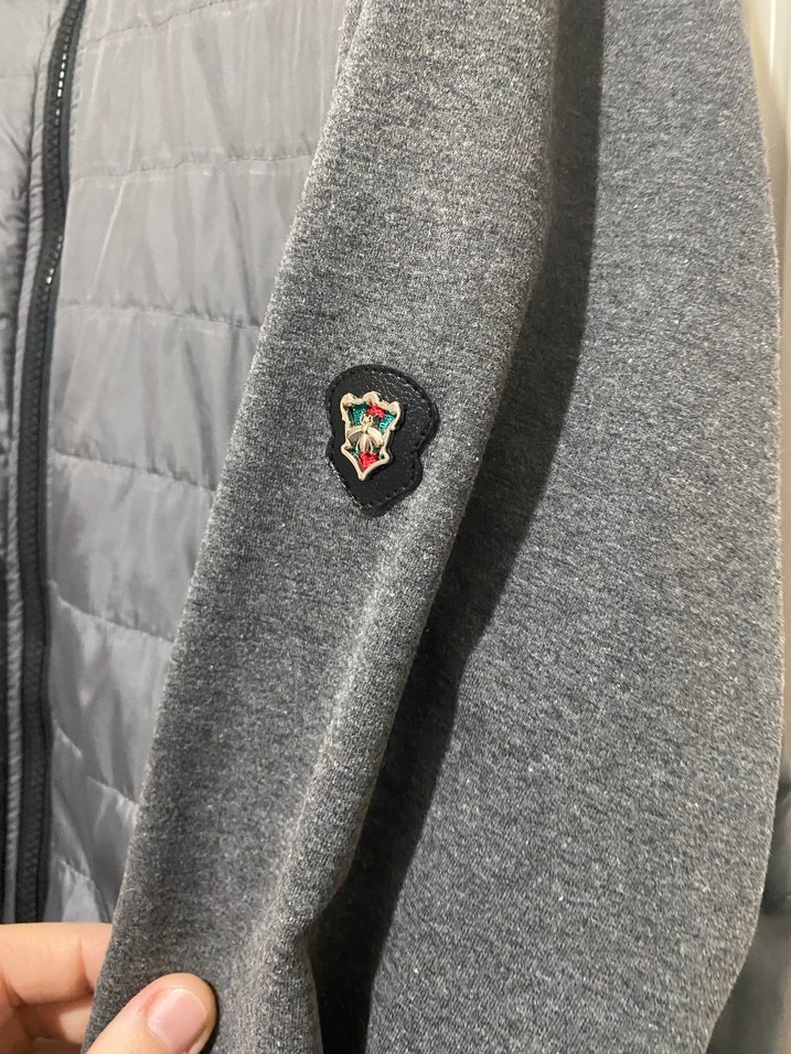 Tuğra astarlı ince mont - Görsel 5