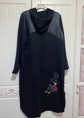 Mascara deri detaylı kap - Görsel 2