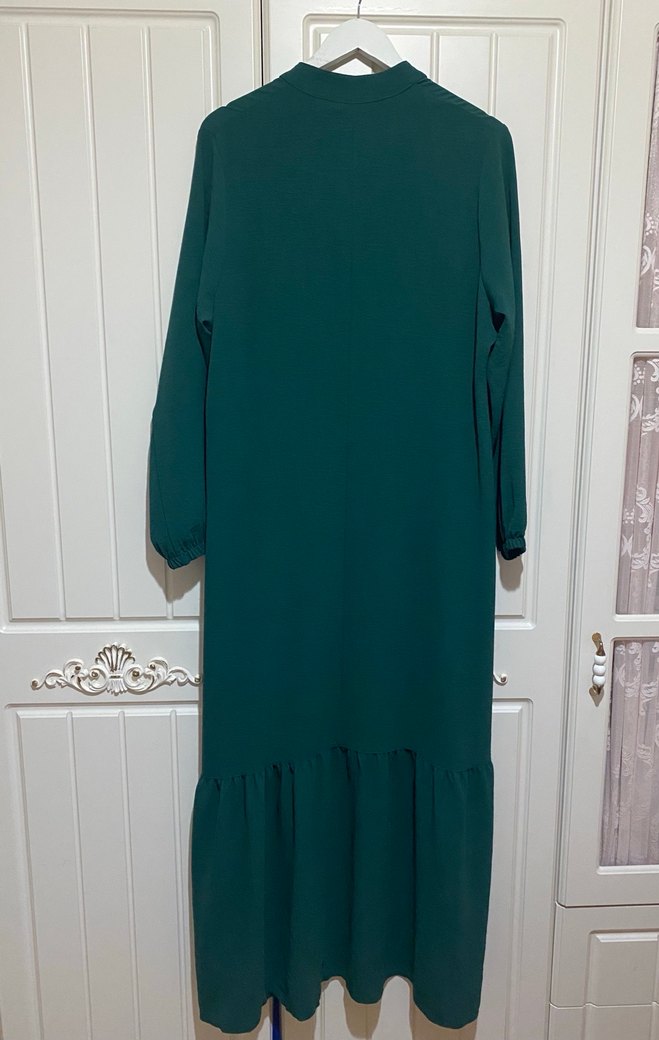 Kaliteli ayrobin kumaş elbise - Görsel 4