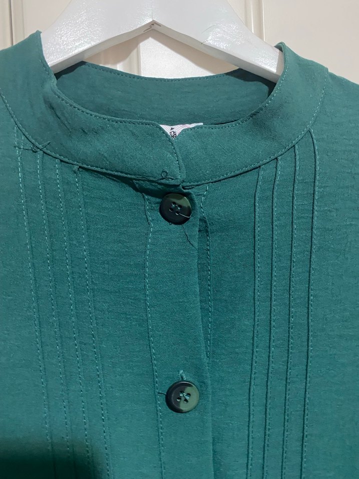 Kaliteli ayrobin kumaş elbise - Görsel 2