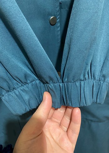 Allday marka astarsız trençkot - Görsel 6