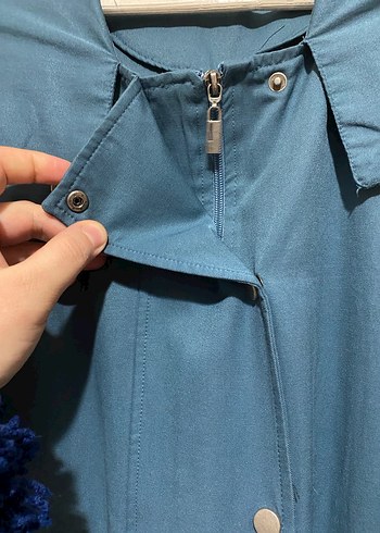 Allday marka astarsız trençkot - Görsel 4