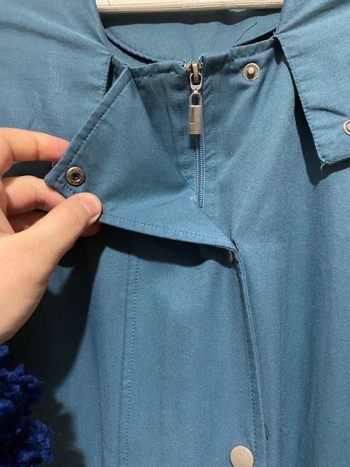 Allday marka astarsız trençkot - Görsel 4