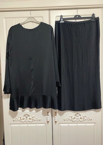 Krep saten etekli takım - Görsel 2