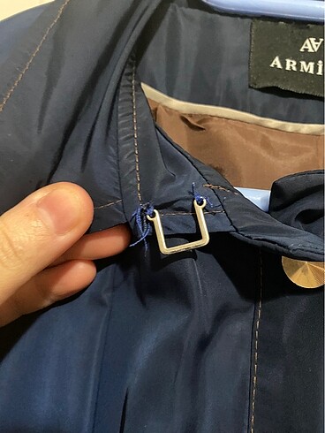 44 Beden lacivert Renk Armine trençkot